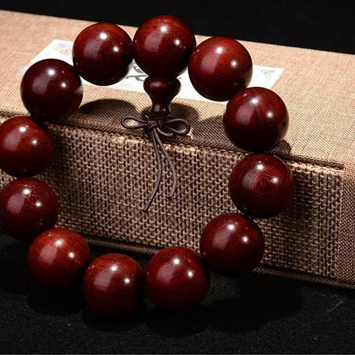 Neo Natural Ivory Coast Red Sandalwood Premium Hand Made Prayer Bracelet-Neo Accessories - Dynasty Clothing MMA