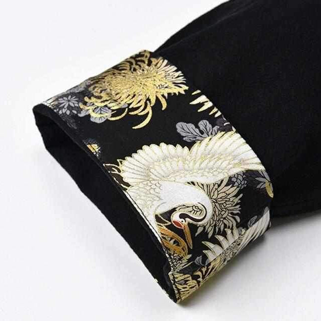 Neo Shadow Pattern Hanfu Kimono-Neo Dynasty - Dynasty Clothing MMA