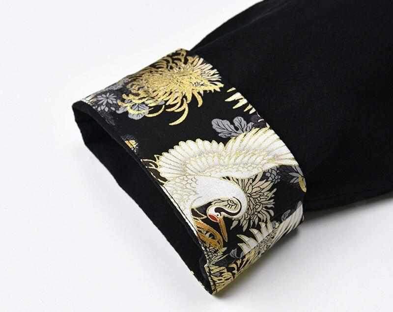 Neo Shadow Pattern Hanfu Kimono-Neo Dynasty - Dynasty Clothing MMA