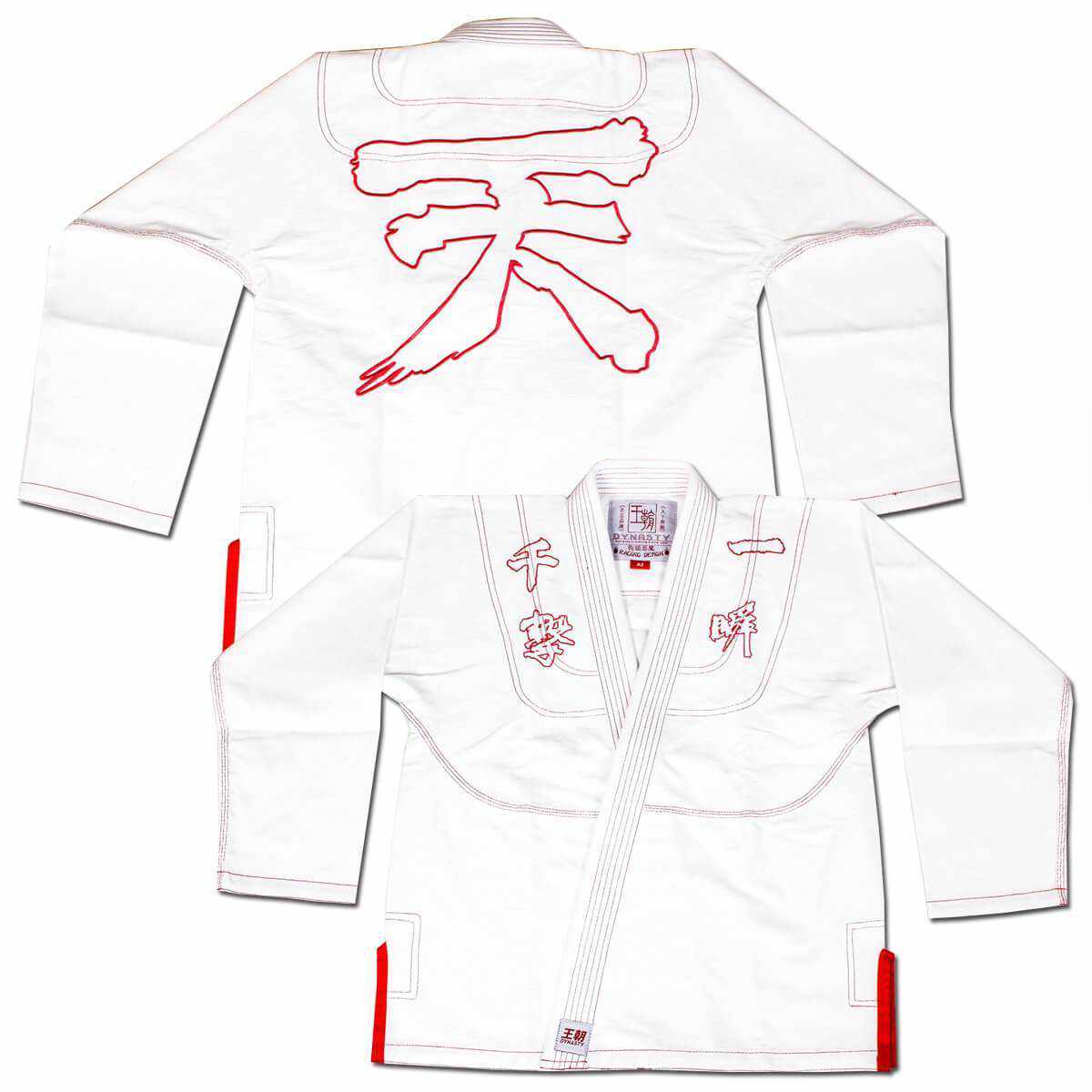 Raging Demon Hanfu Kimono BJJ Gi-Hanfu Kimono Gi - Dynasty Clothing MMA