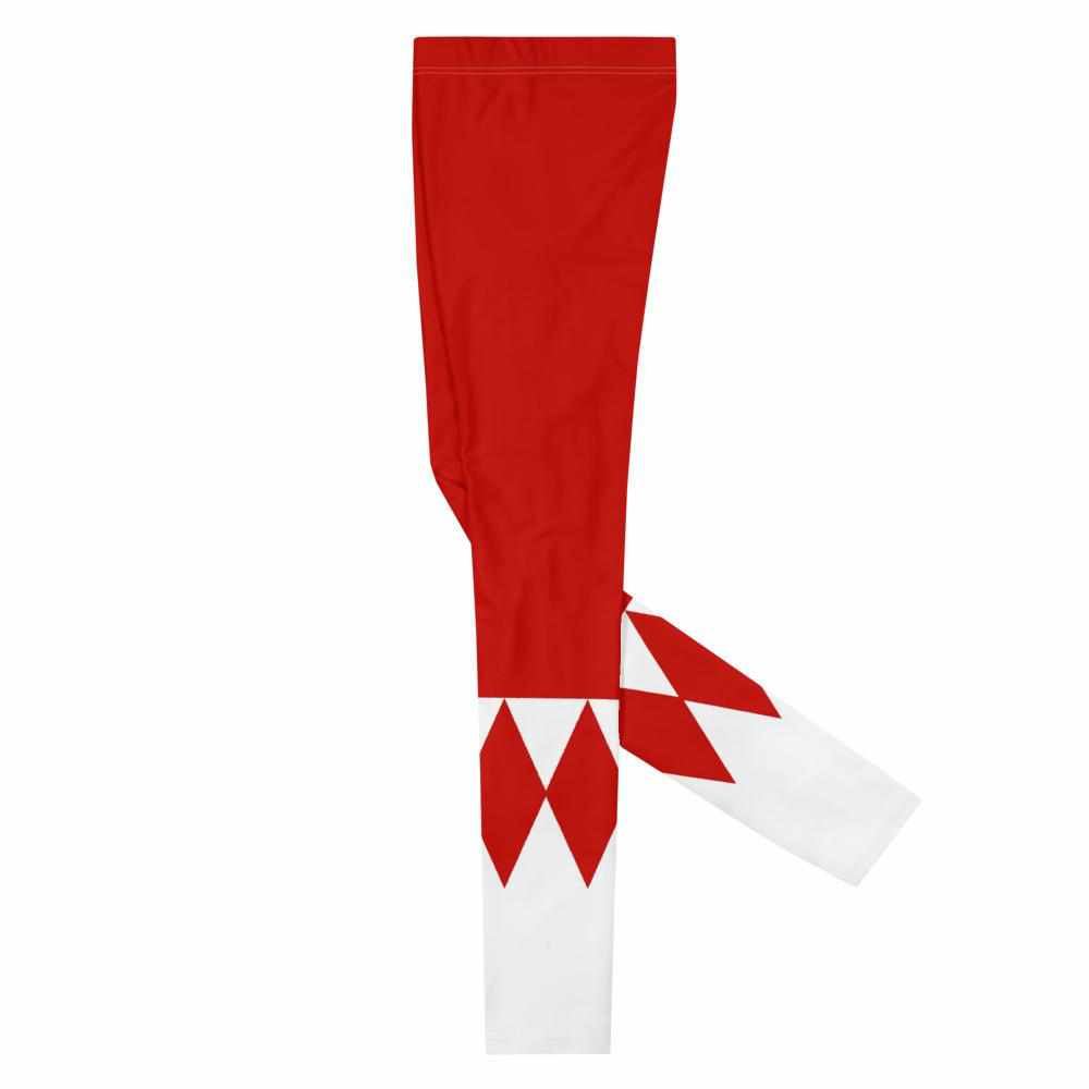 Red Ranger Grappling Spats-Grappling Spats / Tights - Dynasty Clothing MMA