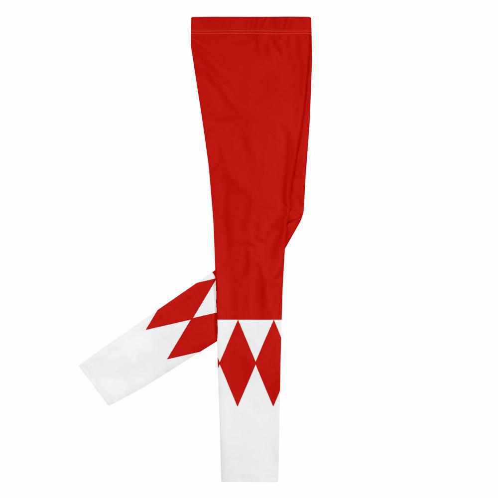 Red Ranger Grappling Spats-Grappling Spats / Tights - Dynasty Clothing MMA