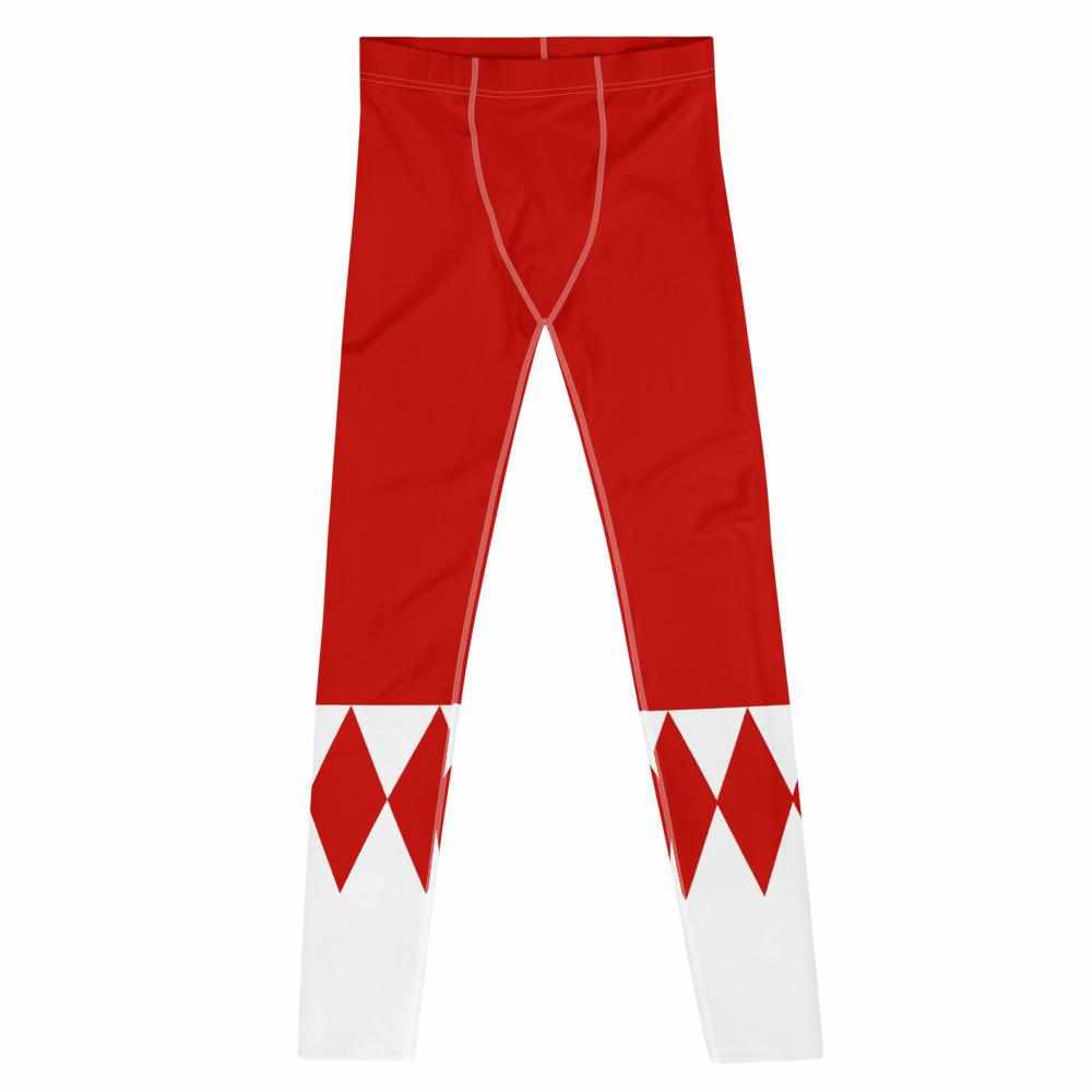 Red Ranger Grappling Spats-Grappling Spats / Tights - Dynasty Clothing MMA