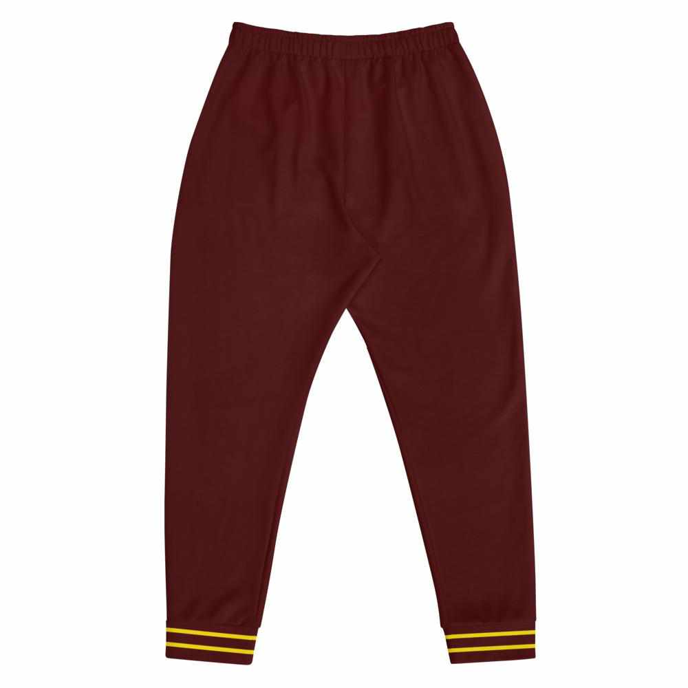 散打 Sanda Sanshou Kung Fu (Chinese Kickboxing) Unisex Joggers (Maroon)-Joggers Set - Dynasty Clothing MMA