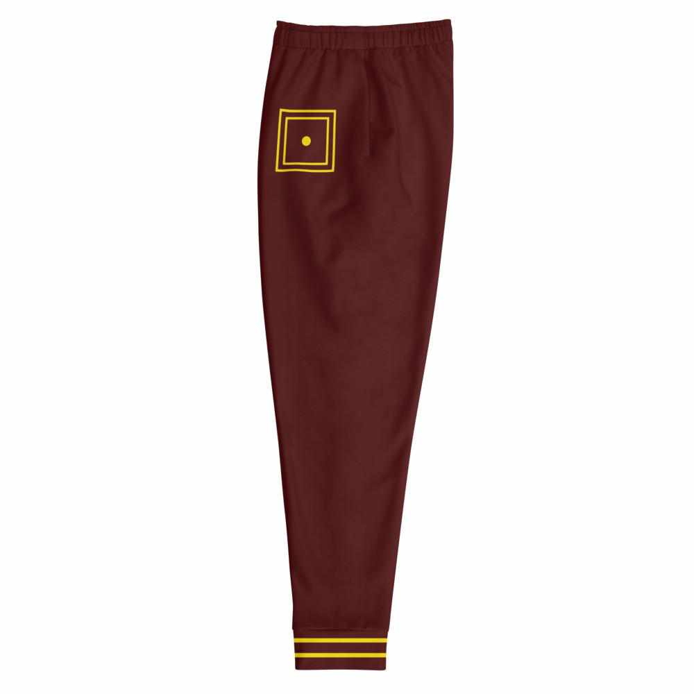 散打 Sanda Sanshou Kung Fu (Chinese Kickboxing) Unisex Joggers (Maroon)-Joggers Set - Dynasty Clothing MMA