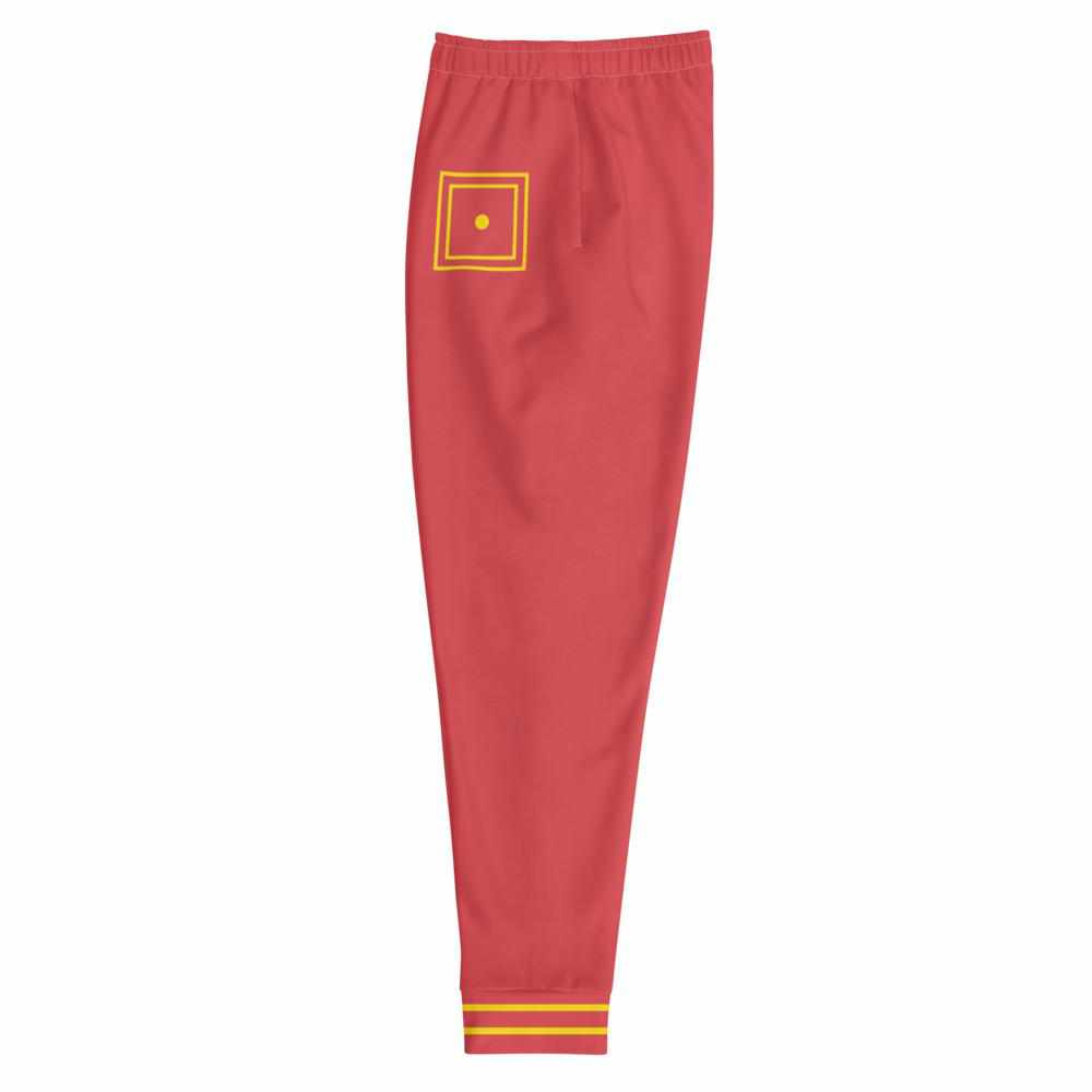 散打 Sanda Sanshou Kung Fu (Chinese Kickboxing) Unisex Joggers (Red)-Joggers Set - Dynasty Clothing MMA