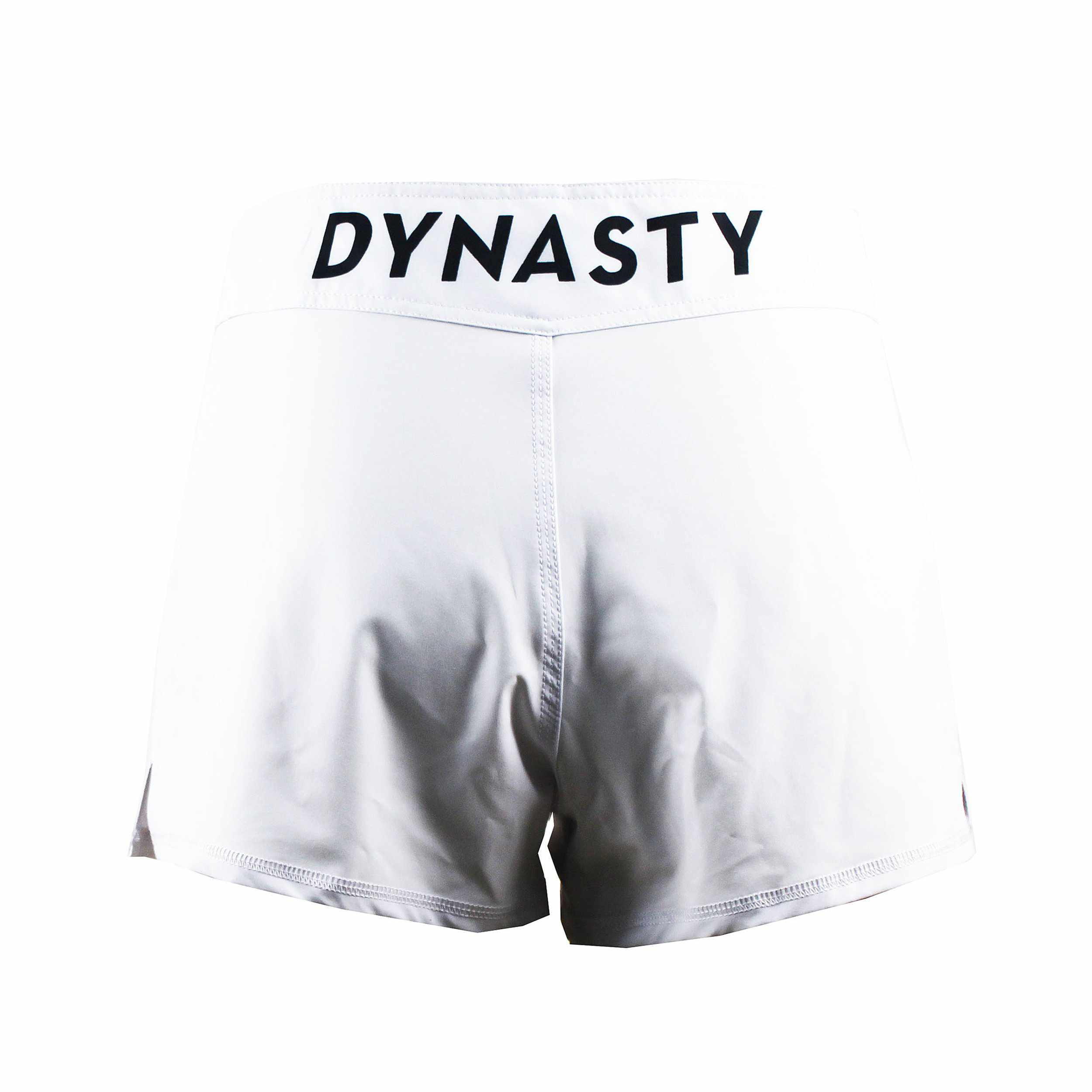Scholar Warrior MMA Fight Shorts (White)-Fight / Grappling Shorts - Dynasty Clothing MMA