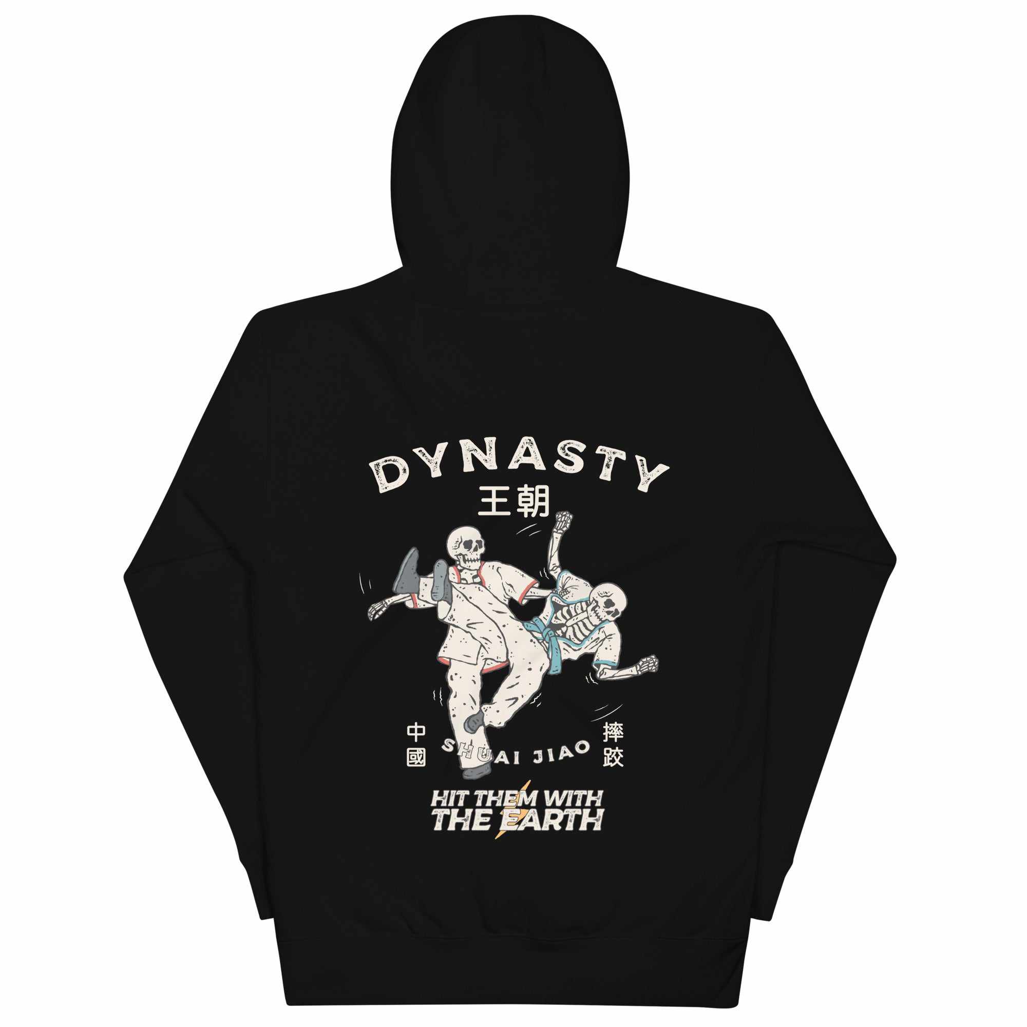 Shuai Jiao (Chinese Wrestling) "Till I Die" Premium Hoodie (Dark)-Hoodies / Sweaters - Dynasty Clothing MMA