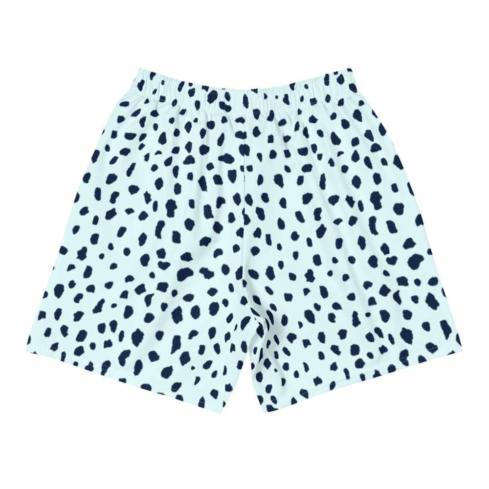 Spotted Print Active Training Workout Shorts (Mint)-Training Shorts - Dynasty Clothing MMA