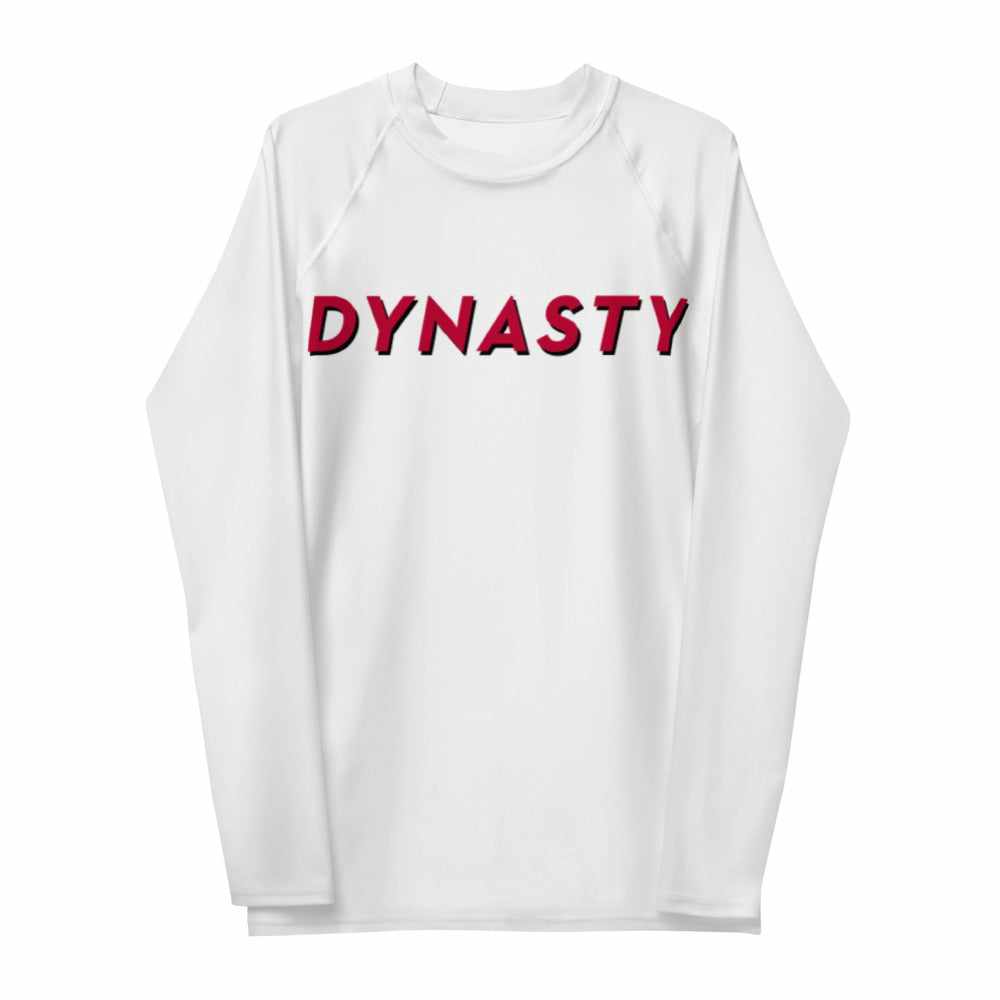 The Gentle Art (Jiu-Jitsu) Rash Guard (White)-Rash Guards - Dynasty Clothing MMA