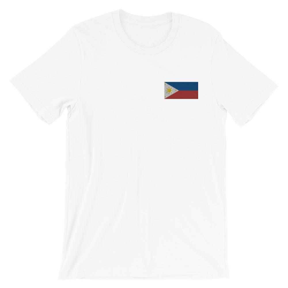 The Philippines Embroidered T-Shirt-T-Shirts - Dynasty Clothing MMA