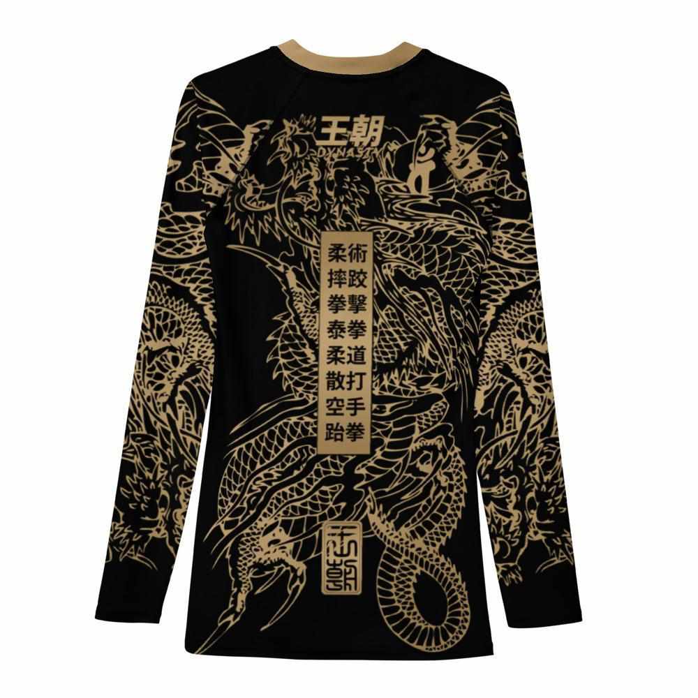 Triad Enforcer V2 Rash Guard (Black)-Rash Guards - Dynasty Clothing MMA