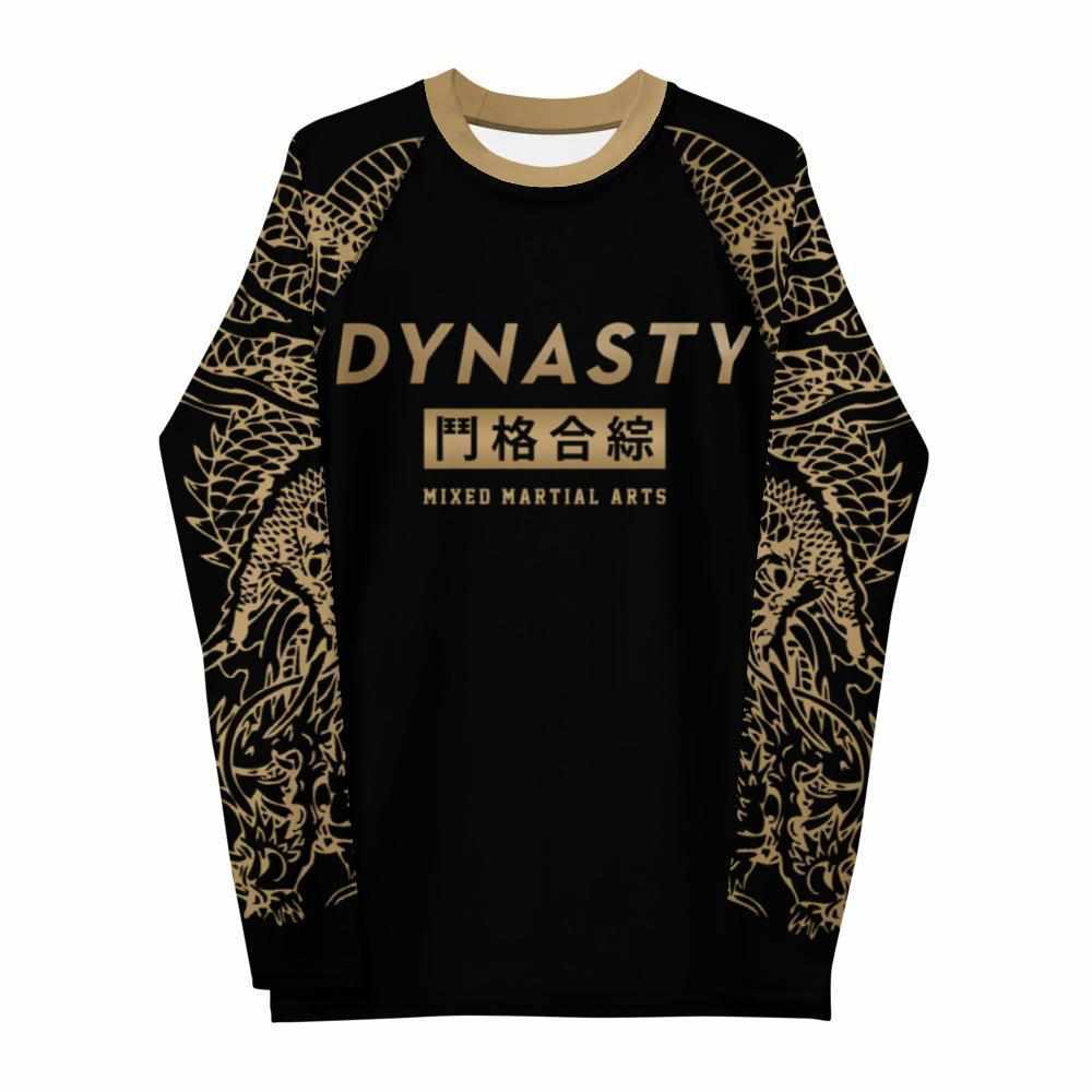 Triad Enforcer V2 Rash Guard (Black)-Rash Guards - Dynasty Clothing MMA