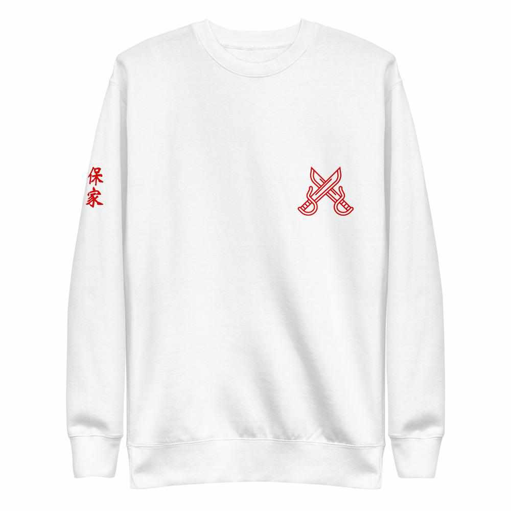 Wong Fei Hung Foshan Militia Premium Fleece Pullover Sweater-Hoodies / Sweaters - Dynasty Clothing MMA