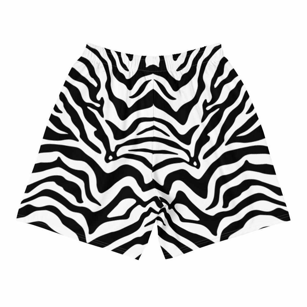 Zebra Skin Active Training Workout Shorts-Training Shorts - Dynasty Clothing MMA