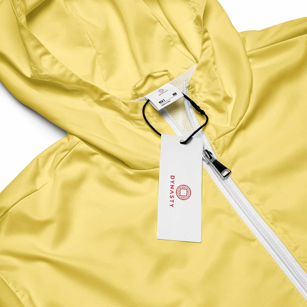 Dynasty "Banana Yellow" Windbreaker Jacket-Hoodies / Sweaters - Dynasty Clothing MMA