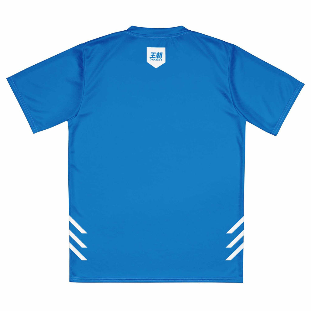 Dynasty Combat Sports Training Shirt (Blue)-Training Shirts - Dynasty Clothing MMA