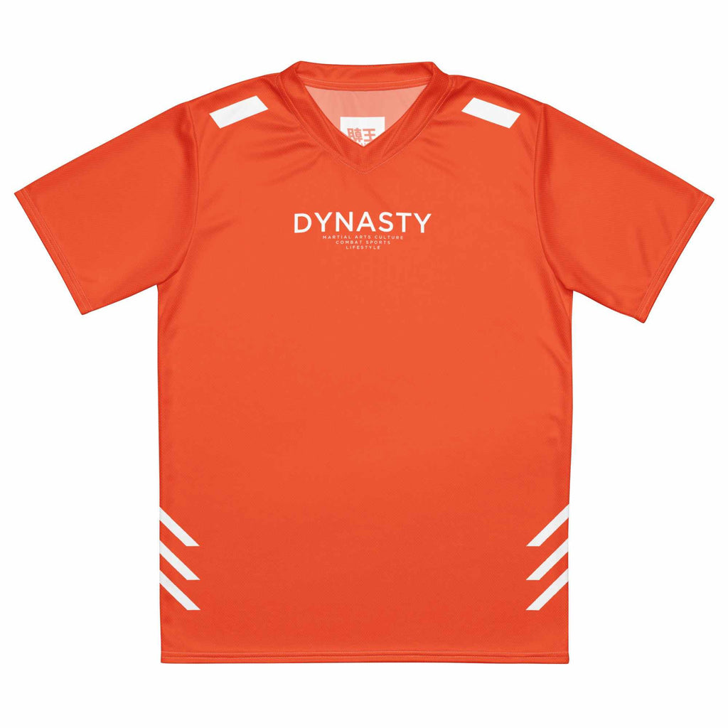 Dynasty Combat Sports Training Shirt (Orange)-Training Shirts - Dynasty Clothing MMA