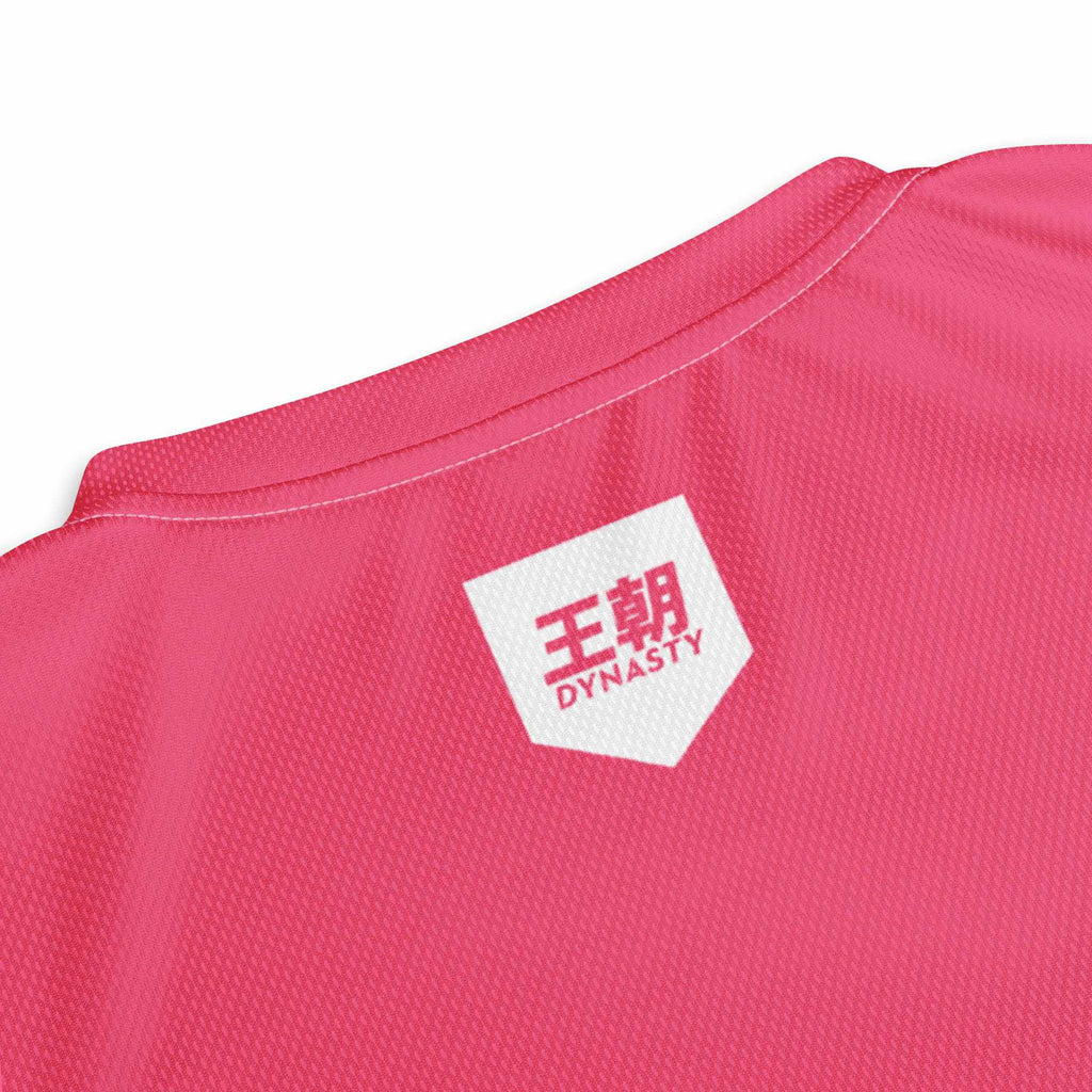 Dynasty Combat Sports Training Shirt (Pink)-Training Shirts - Dynasty Clothing MMA