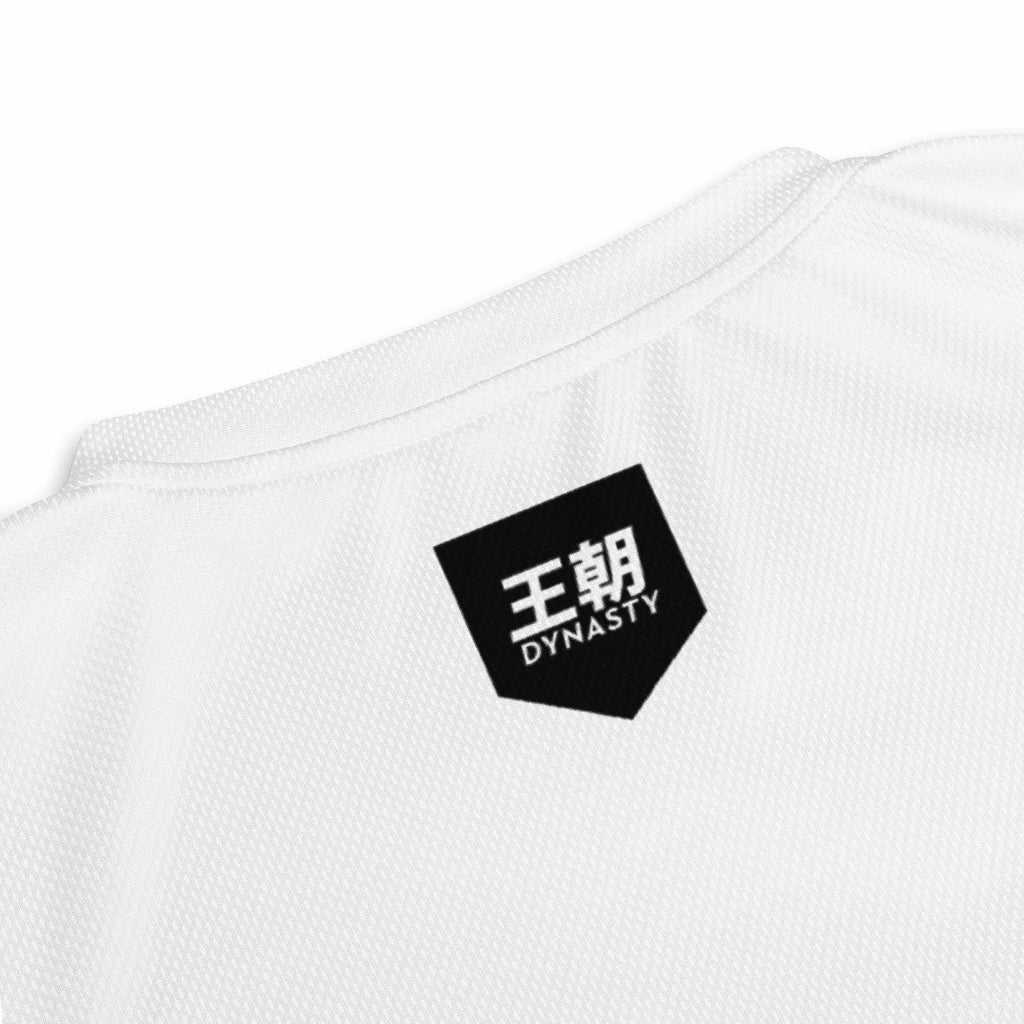 Dynasty Combat Sports Training Shirt (White)-Training Shirts - Dynasty Clothing MMA