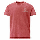 Dynasty Emblem Embroidered Denim T-Shirt-T-Shirts - Dynasty Clothing MMA