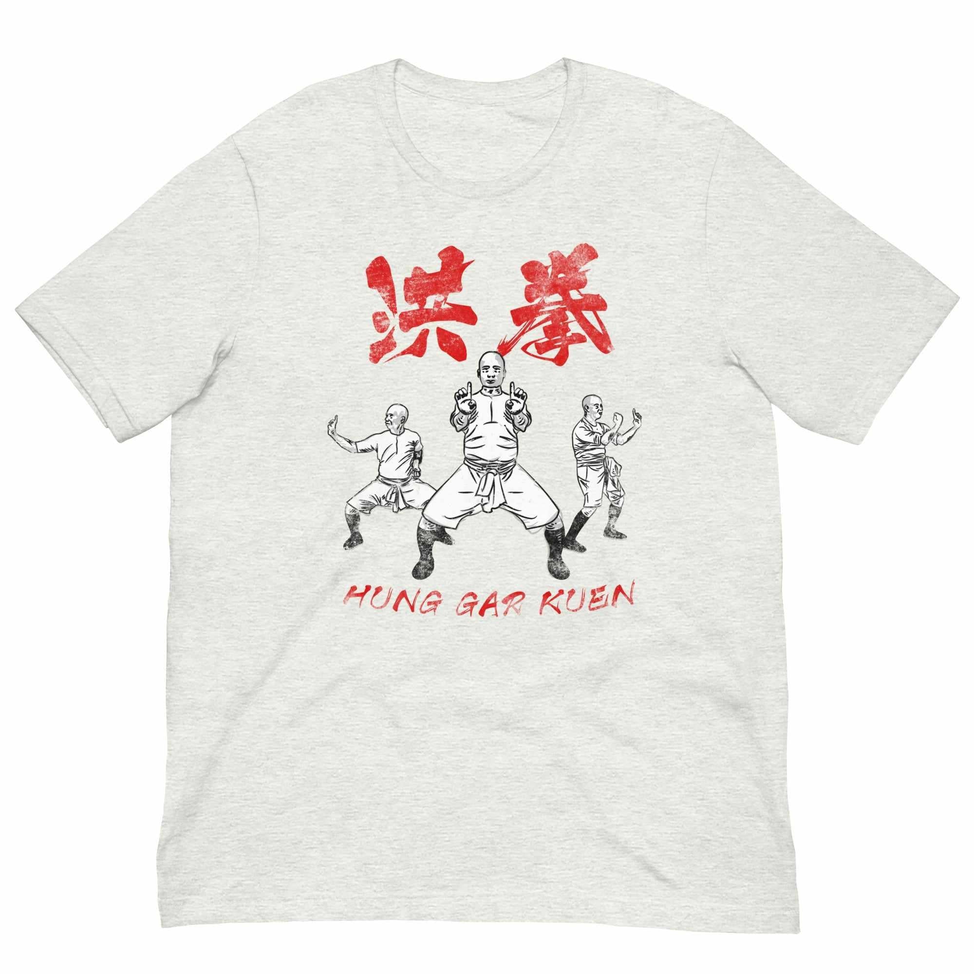 洪家拳功夫 Hung Gar Kuen Kung Fu T-Shirt-T-Shirts - Dynasty Clothing MMA