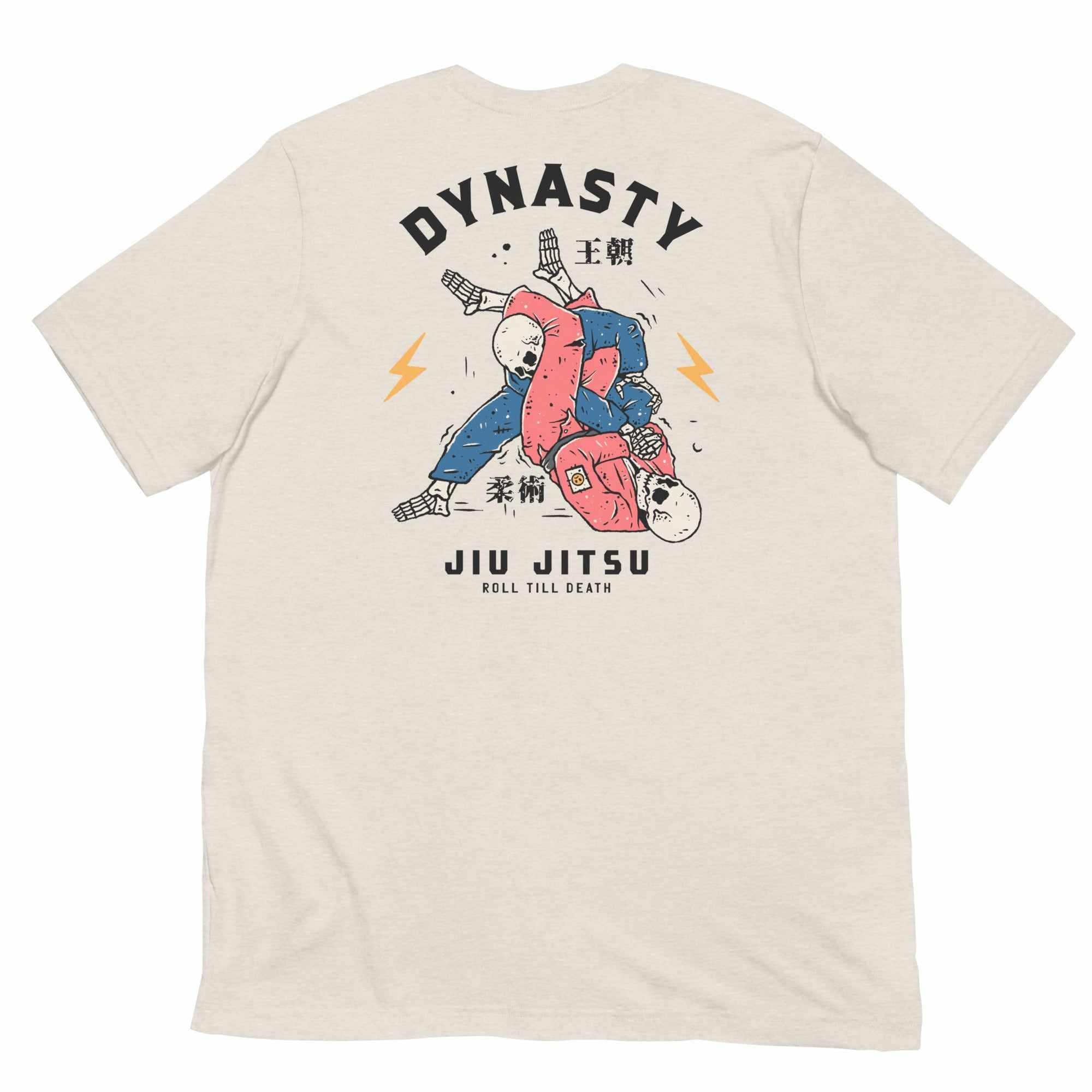 Jiu-Jitsu "Roll Till Death" T-Shirt (Black Belt)-T-Shirts - Dynasty Clothing MMA