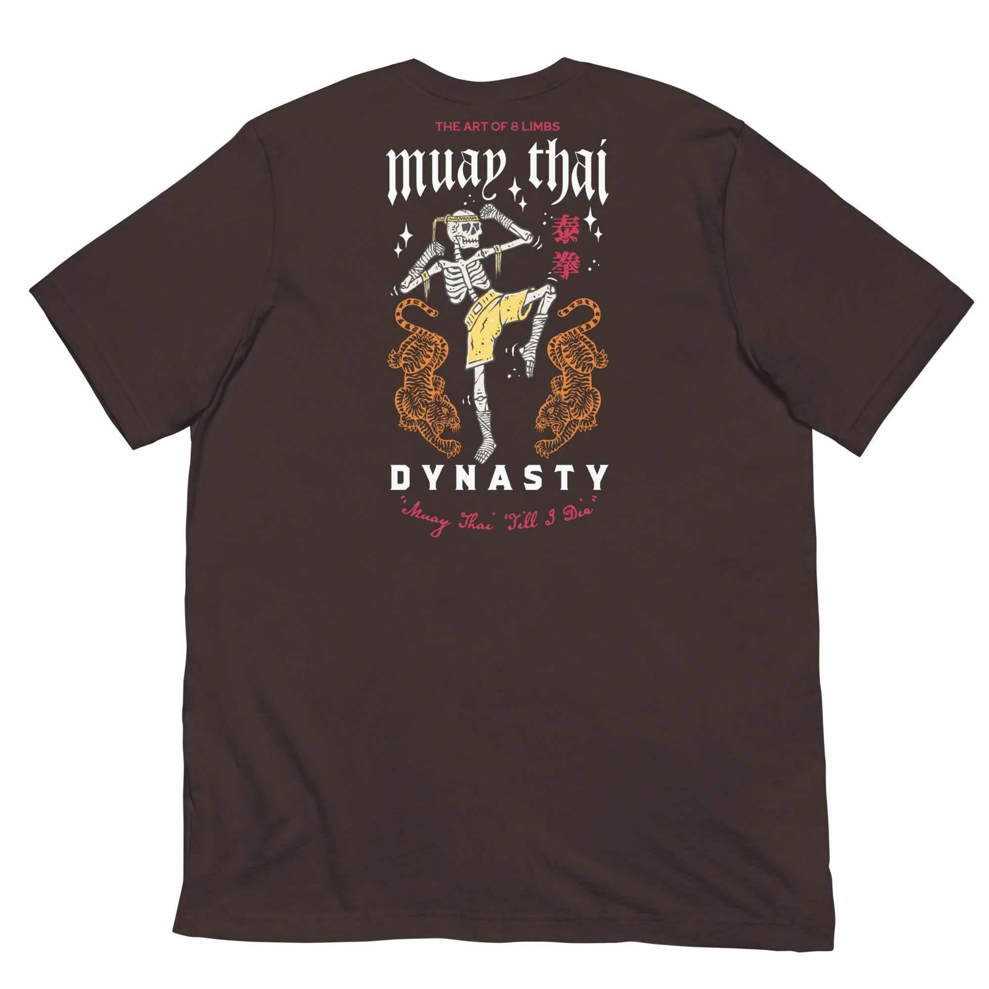 Muay Thai "Till I Die" T-Shirt (Dark)-T-Shirts - Dynasty Clothing MMA