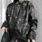 Neo Gothic Kung Fu Dragons Chinese Style Long Shirt-Neo Dynasty - Dynasty Clothing MMA