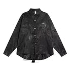 Neo Gothic Kung Fu Dragons Chinese Style Long Shirt-Neo Dynasty - Dynasty Clothing MMA