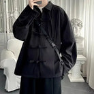 Neo Wave Kung Fu Button Oversized Jacket-Neo Dynasty - Dynasty Clothing MMA