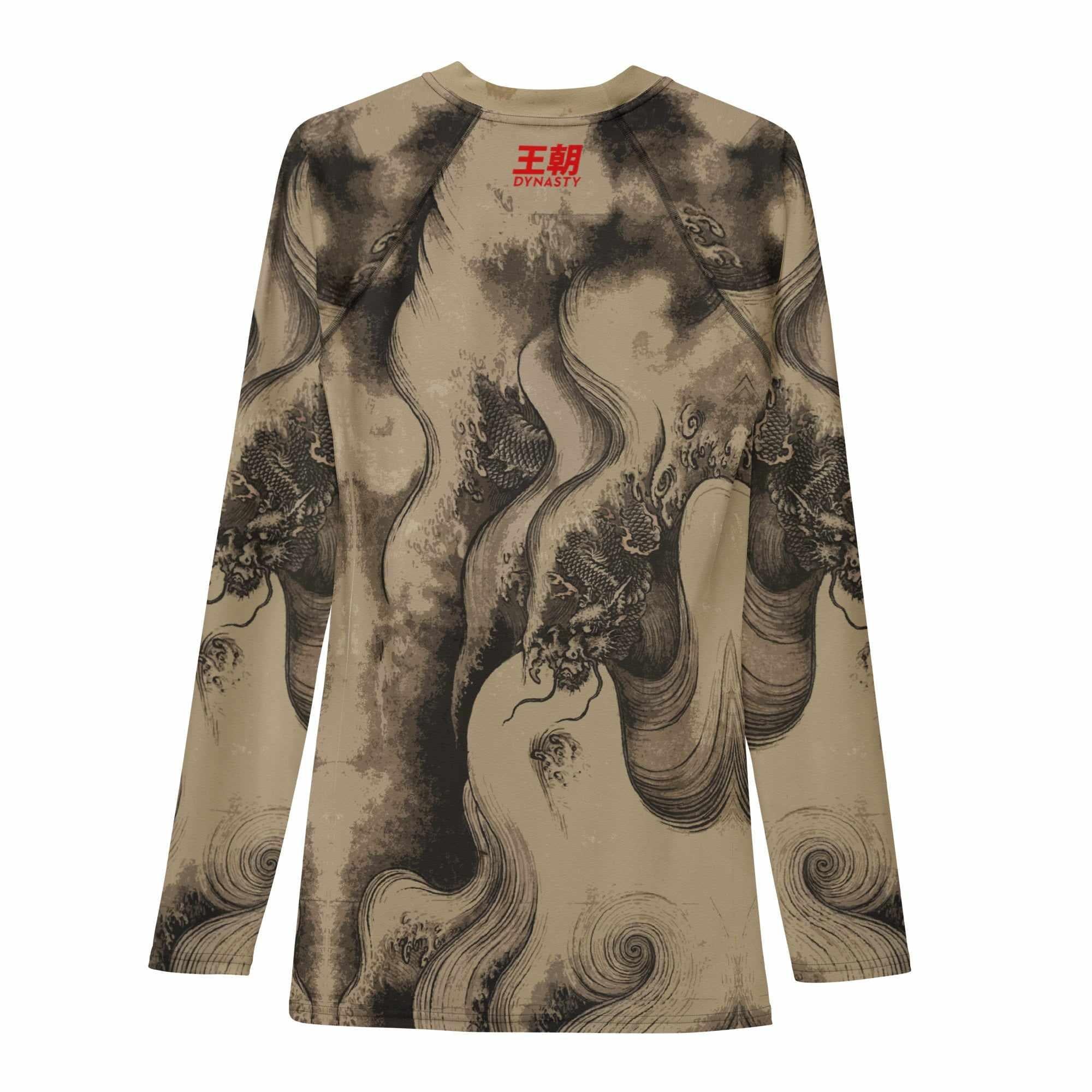 Nine Dragons Redux Rash Guard-Rash Guards - Dynasty Clothing MMA