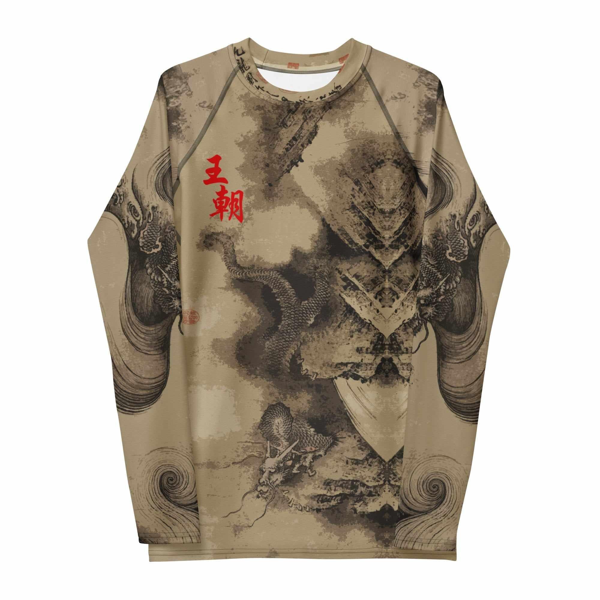 Nine Dragons Redux Rash Guard-Rash Guards - Dynasty Clothing MMA