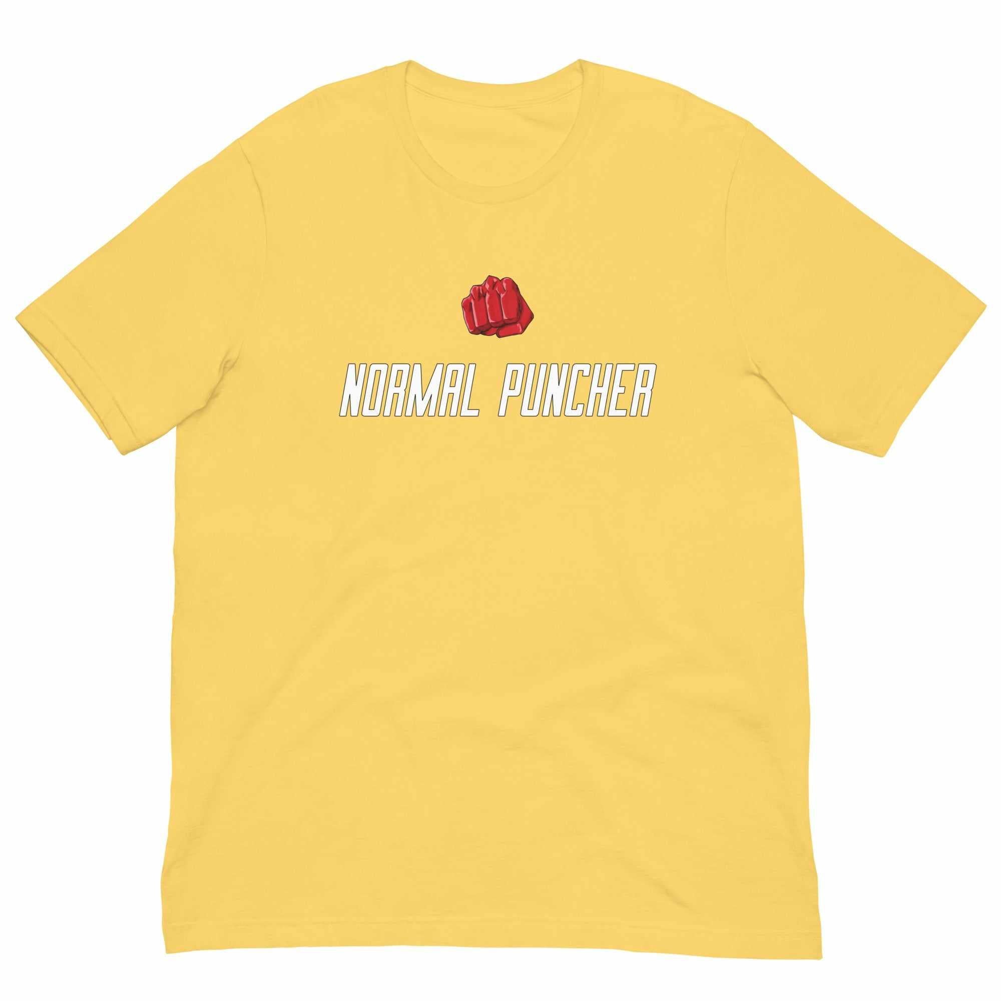 Normal Puncher (One Punch Man) T-Shirt-T-Shirts - Dynasty Clothing MMA