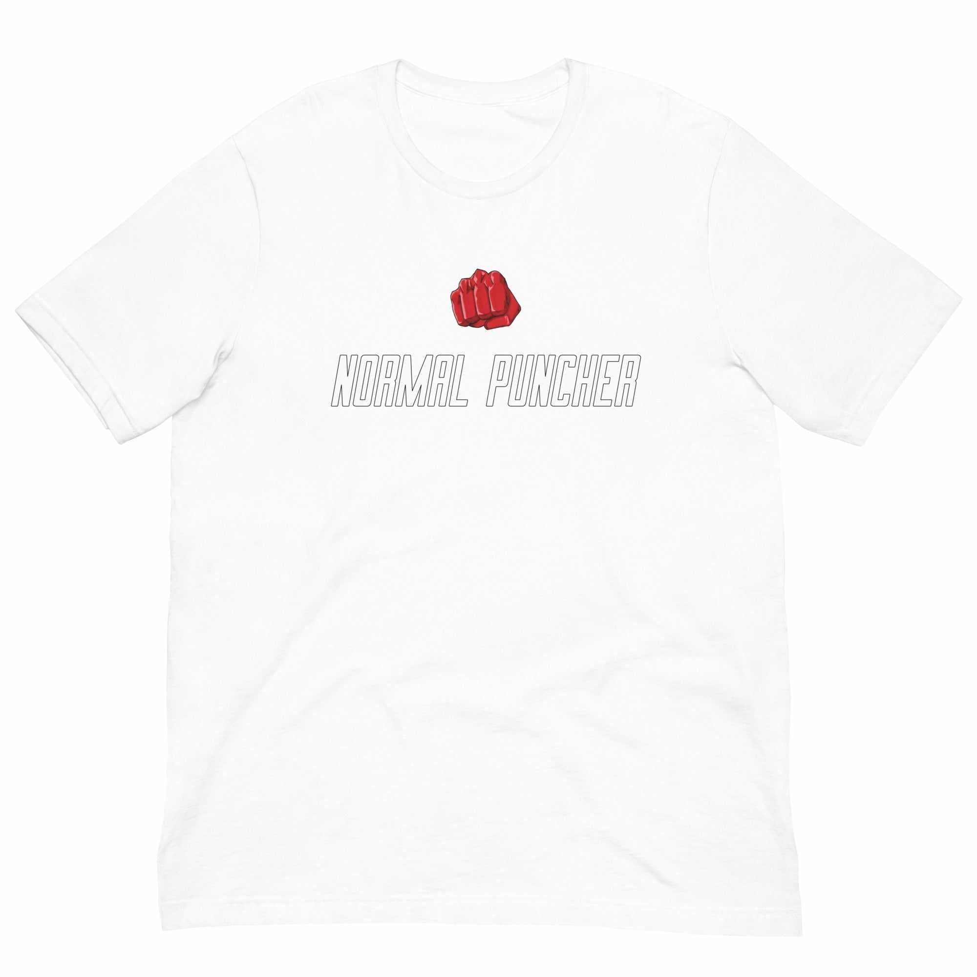 Normal Puncher (One Punch Man) T-Shirt-T-Shirts - Dynasty Clothing MMA