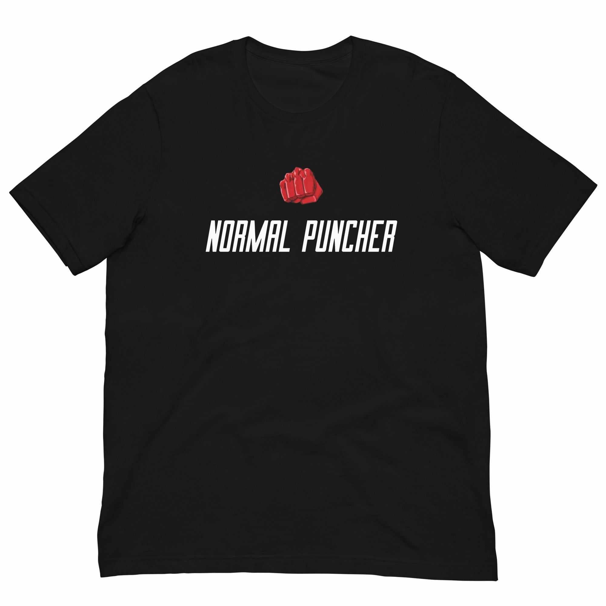 Normal Puncher (One Punch Man) T-Shirt-T-Shirts - Dynasty Clothing MMA
