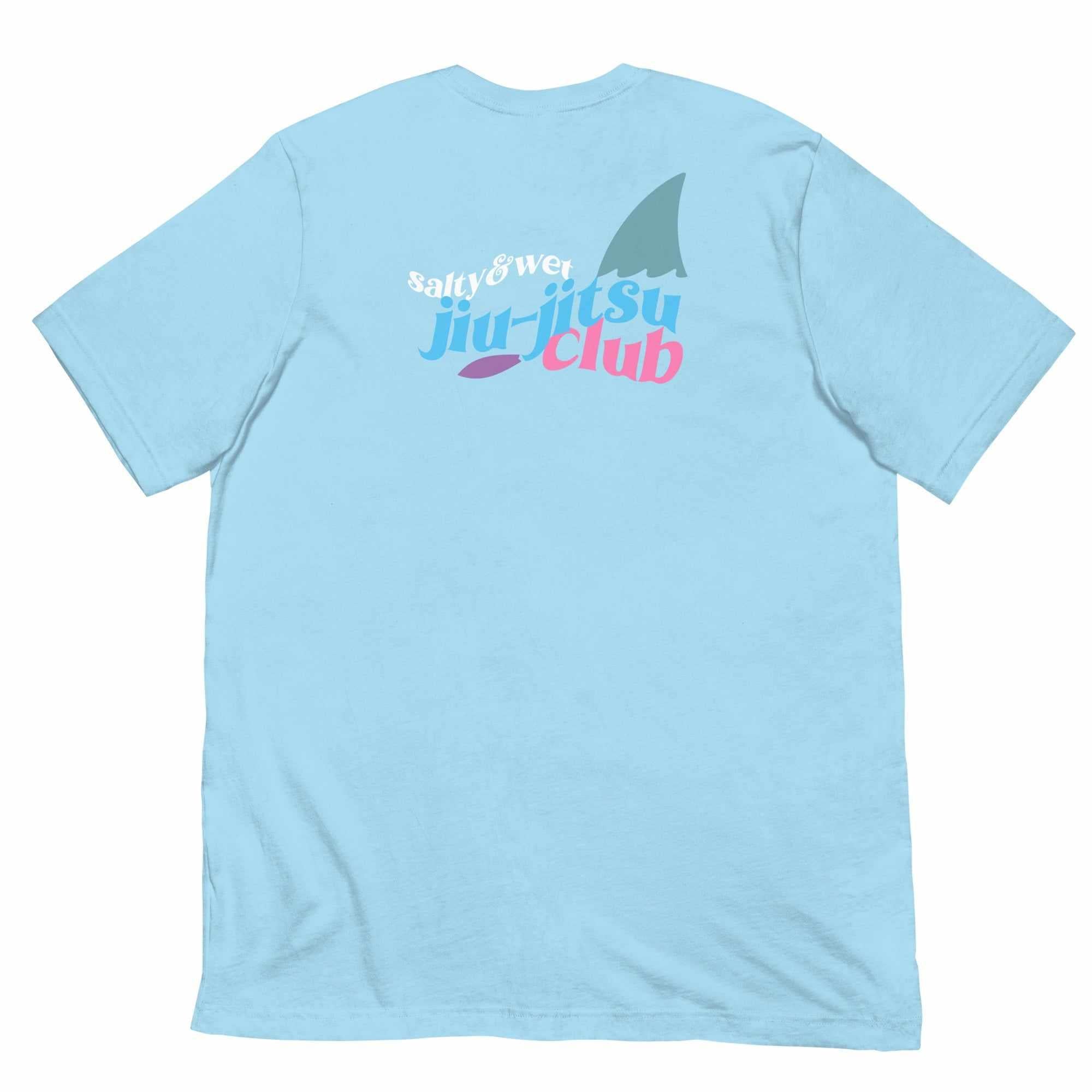 Salty Wet Jiu-Jitsu Club Embroidered T-Shirt-T-Shirts - Dynasty Clothing MMA