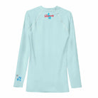 Salty Wet Jiu-Jitsu Club Rash Guard (Cyan)-Rash Guards - Dynasty Clothing MMA
