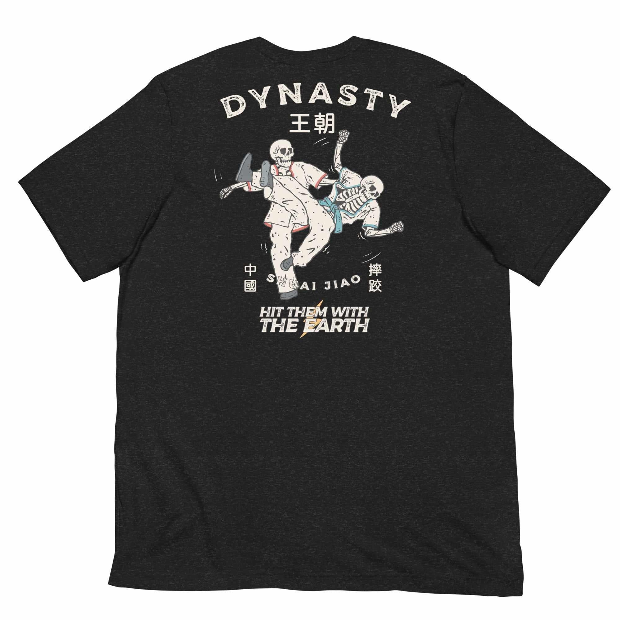 Shuai Jiao (Chinese Wrestling) "Till I Die" T-Shirt (Dark)-T-Shirts - Dynasty Clothing MMA