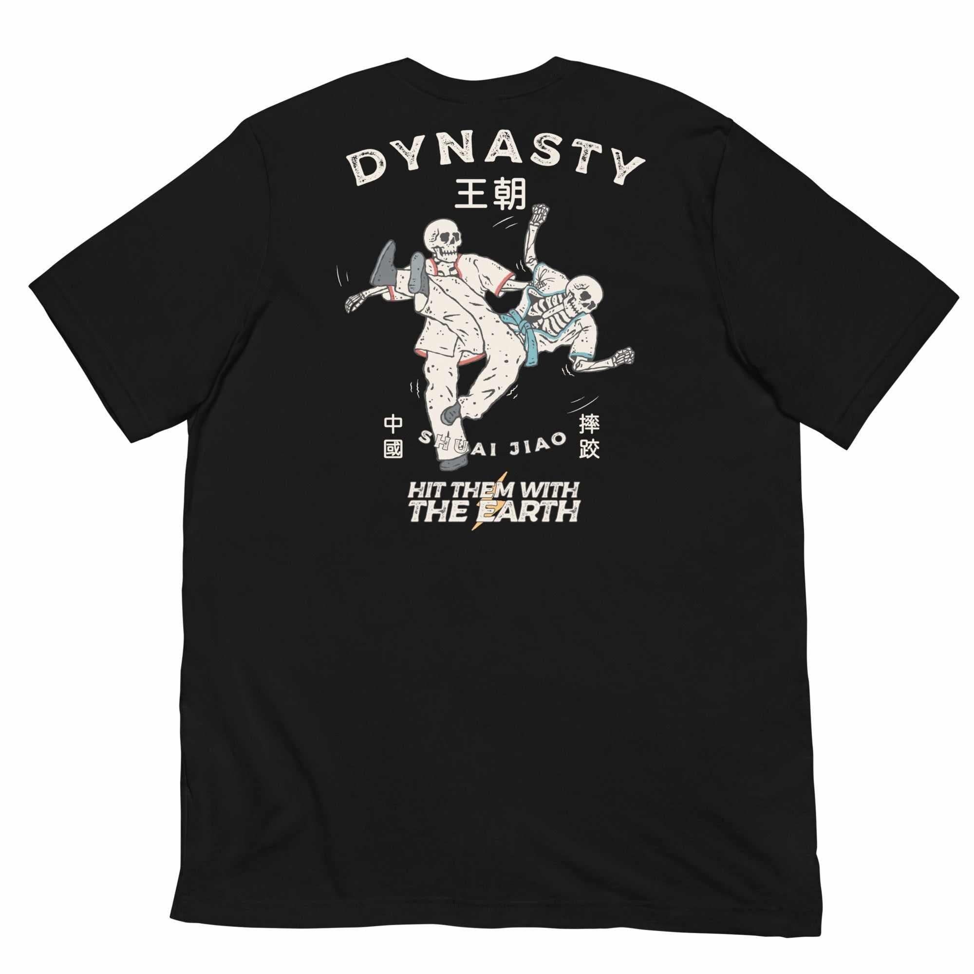 Shuai Jiao (Chinese Wrestling) "Till I Die" T-Shirt (Dark)-T-Shirts - Dynasty Clothing MMA