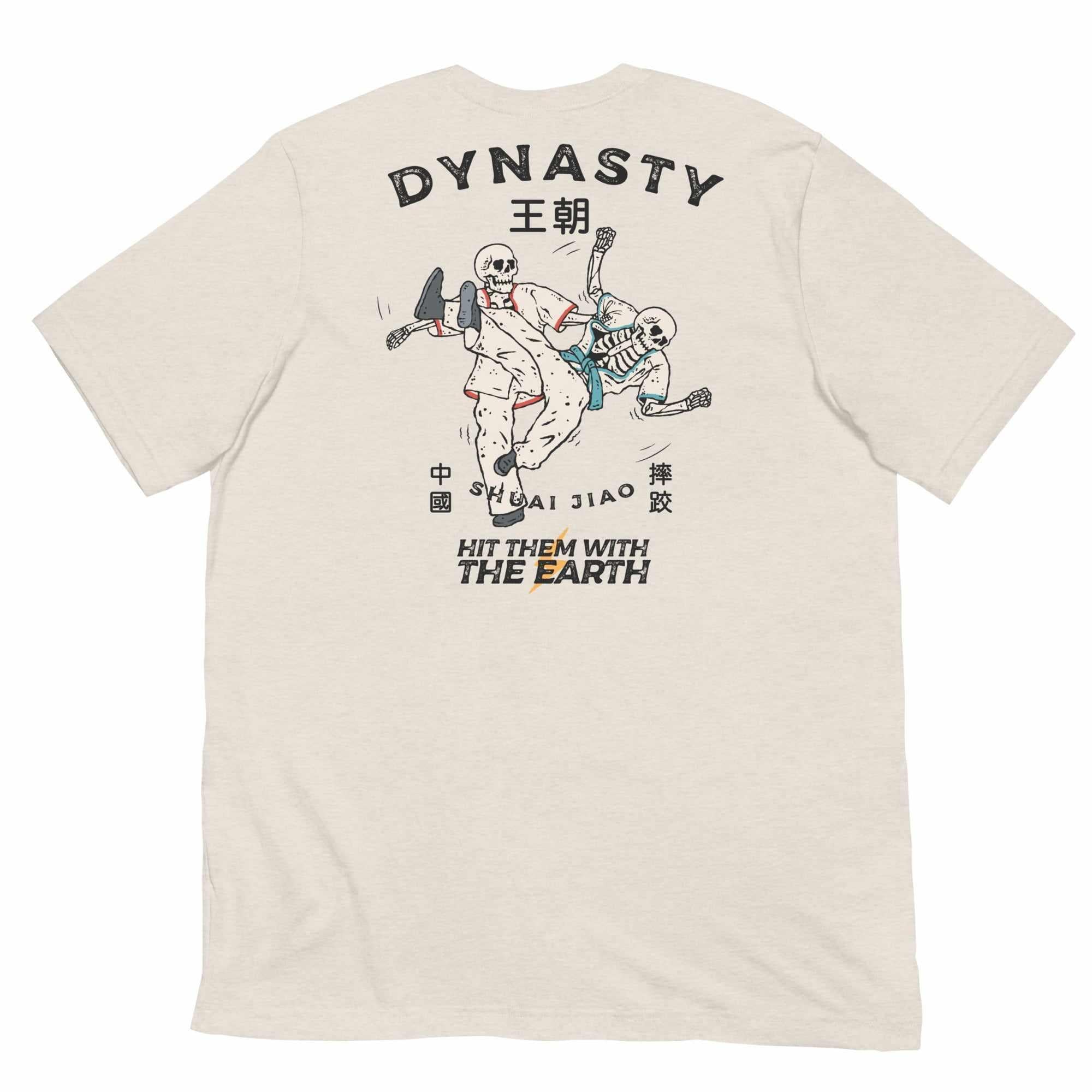 Shuai Jiao (Chinese Wrestling) "Till I Die" T-Shirt (Light)-T-Shirts - Dynasty Clothing MMA