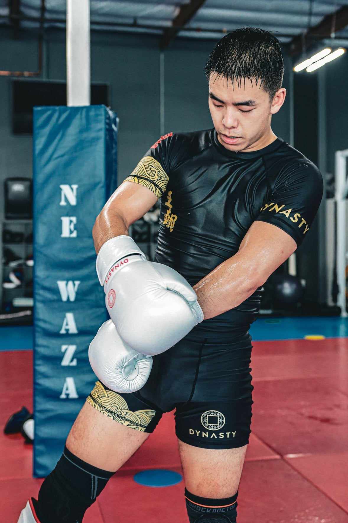 Storm Riders Elite Compression Shorts (Vale Tudo) (Black)-Compression Shorts - Dynasty Clothing MMA