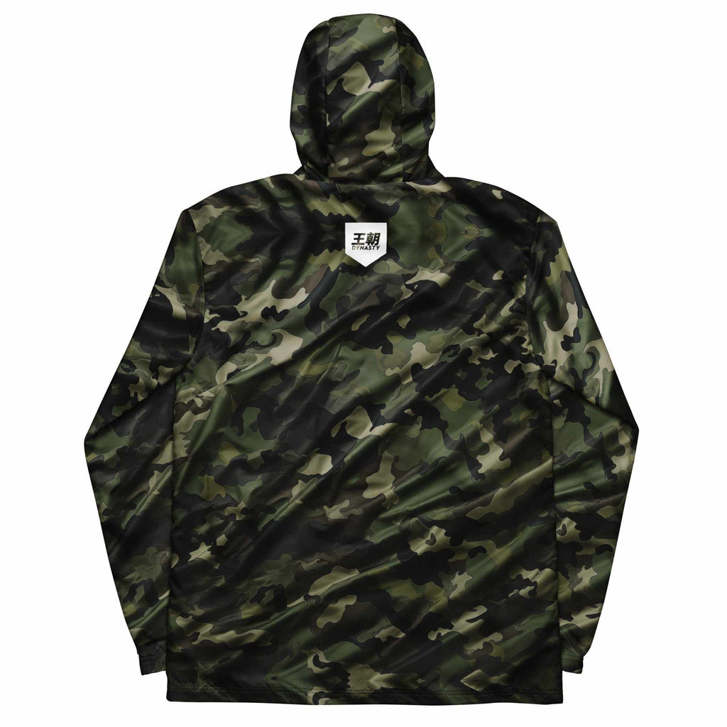 Tactical Camouflage Windbreaker Jacket (Military Green Woodland)-Hoodies / Sweaters - Dynasty Clothing MMA
