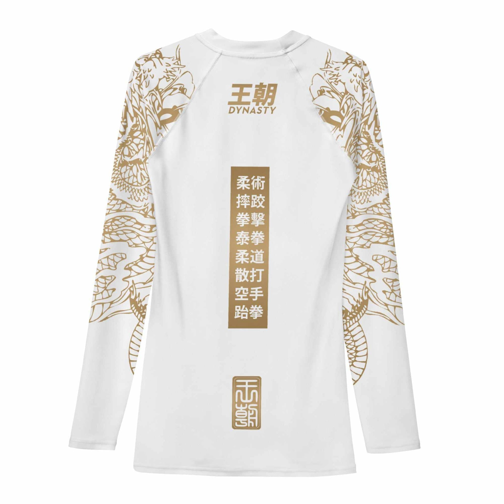 Triad Enforcer V3 Rash Guard (White) – Dynasty Clothing
