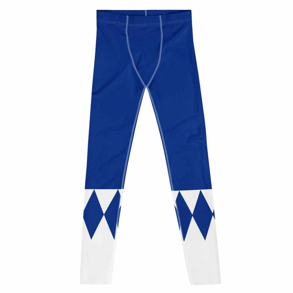 Blue Ranger Grappling Spats-Grappling Spats / Tights - Dynasty Clothing MMA
