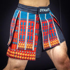 Bushido Samurai Armor Fight Shorts (Red)-Armor Shorts - Dynasty Clothing MMA