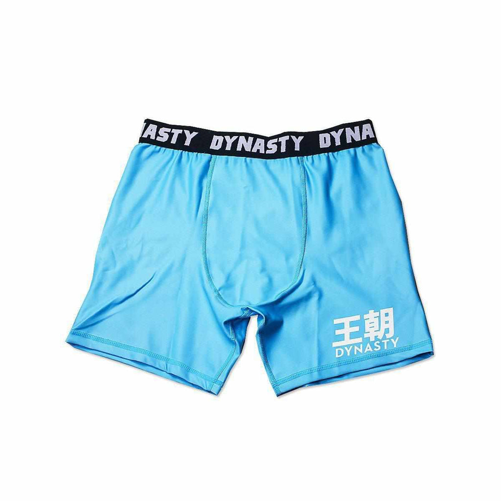 Dynasty Azure Elite Compression Shorts (Vale Tudo)-Compression Shorts - Dynasty Clothing MMA