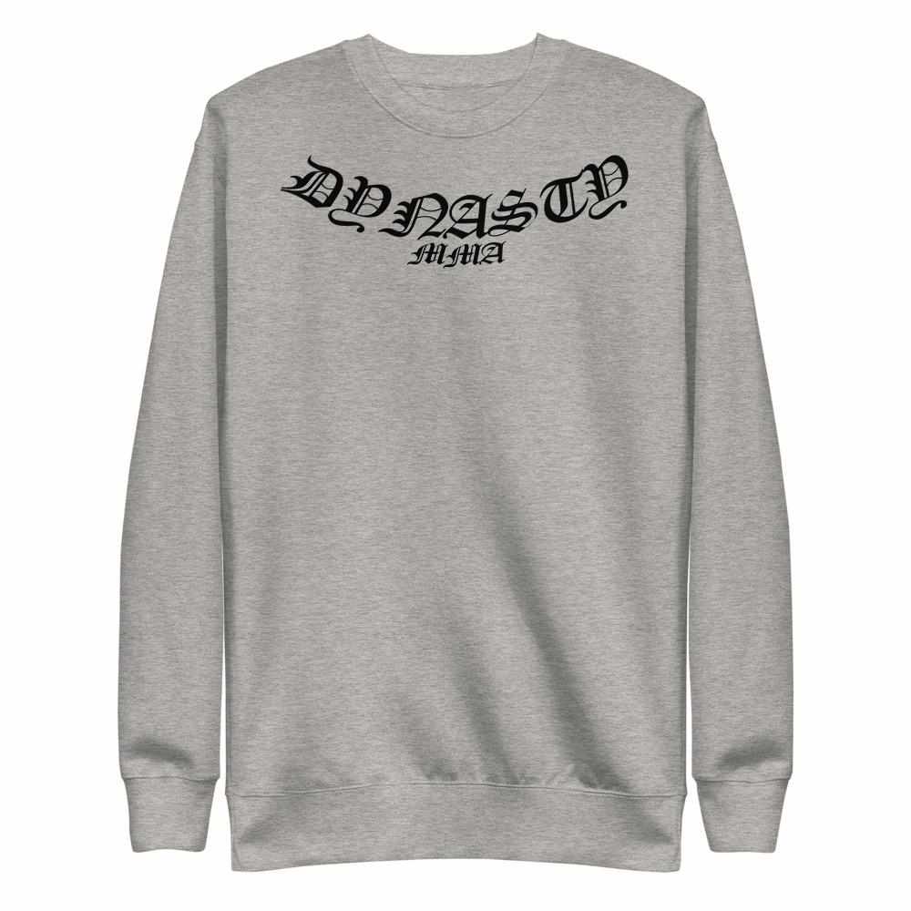 Dynasty MMA "Old English" Premium Fleece Pullover Sweater-Hoodies / Sweaters - Dynasty Clothing MMA