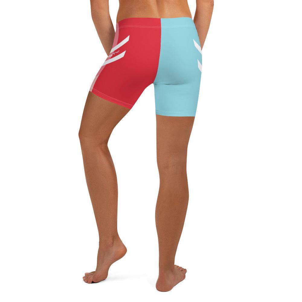Dynasty Pastel Women's Yoga Bike Shorts-Compression Shorts - Dynasty Clothing MMA