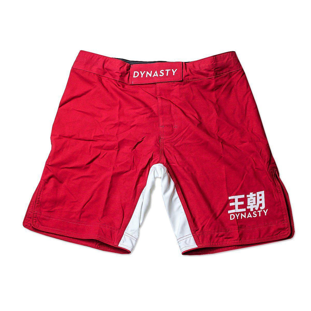 Dynasty Red Jade MMA / Grappling Shorts-Fight / Grappling Shorts - Dynasty Clothing MMA
